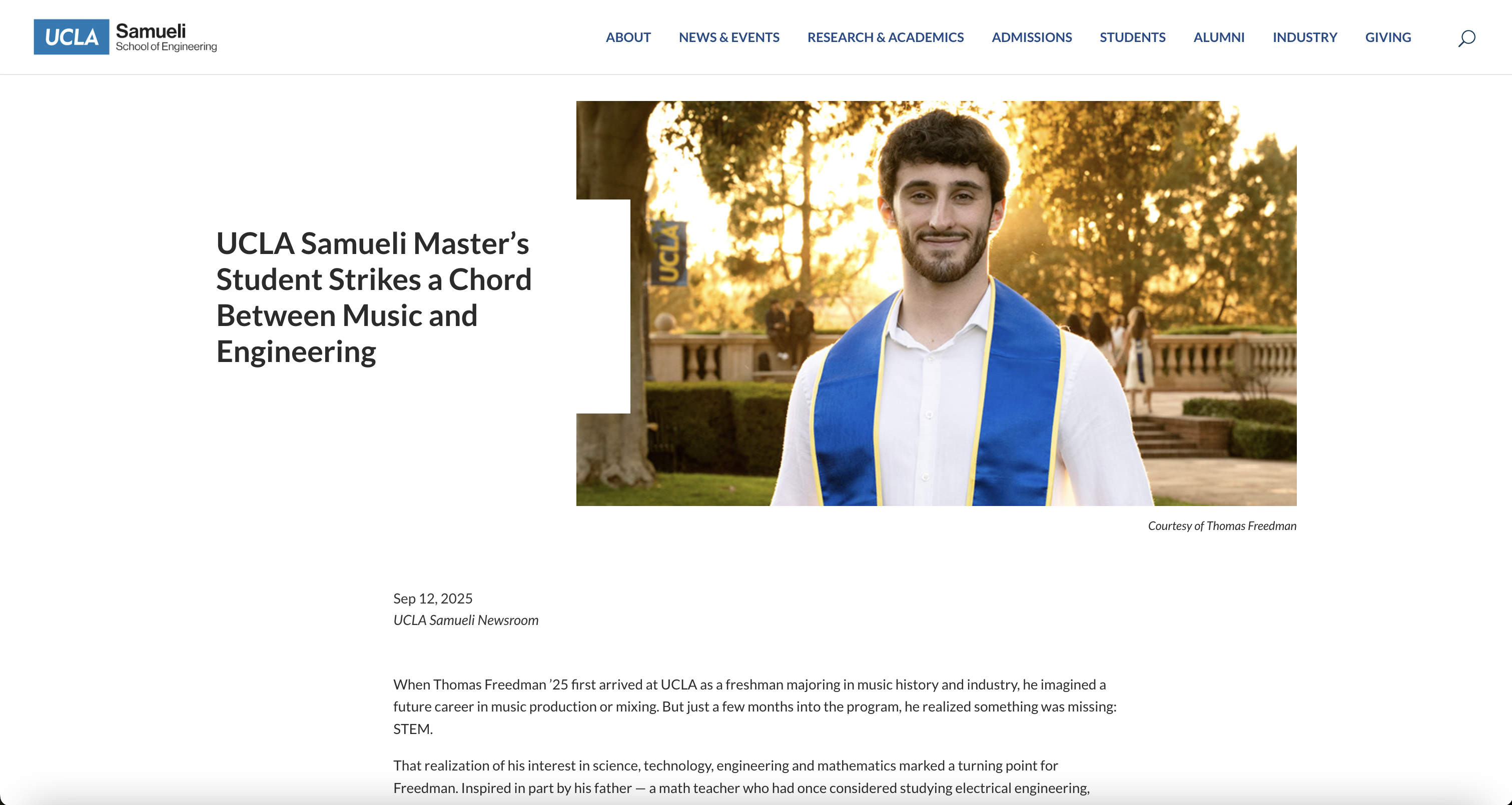 UCLA Engineering Profile